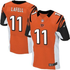 Cheap Mens Nike Cincinnati Bengals #11 Brandon LaFell Elite Orange Alternate NFL Jersey