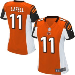 Cheap Womens Nike Cincinnati Bengals #11 Brandon LaFell Game Orange Alternate NFL Jersey