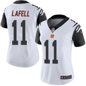 Cheap Womens Nike Cincinnati Bengals #11 Brandon LaFell Limited White Rush Vapor Untouchable NFL Jersey