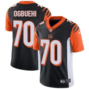 Youth Cincinnati Bengals #70 Cedric Ogbuehi Elite Black Team Color NFL Jersey For Sale